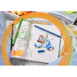 Stabilo Filzstift Etui 5 St. NEON