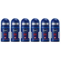NIVEA Dry Impact Deo Roll-On 6 x 50 ml