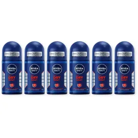 NIVEA Dry Impact Deo Roll-On 6 x 50 ml
