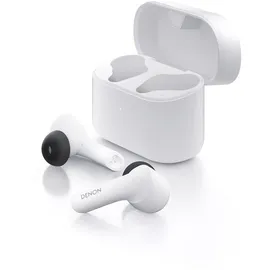Denon AH-C630W kabellose In Ear Kopfhörer mit Bluetooth, Soundmaster-Tuning und bis zu 18 Stunden Akkulaufzeit, weiß,