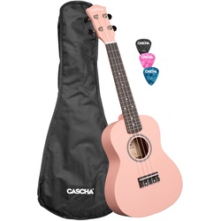 Cascha Konzert Ukulele Linde Pink