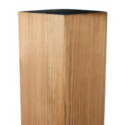 Holzpfosten Kiefer 7 x 7 x 210 cm – Zaunpfosten aus druckimprägnierter Kiefer – quadratischer Pfosten – Zaunpfahl ideal für Gartenzäune & Sichtschutz