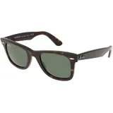 Ray-Ban RB 2140 WAYFARER Unisex-Sonnenbrille Vollrand Quadratisch Acetat-Gestell, braun