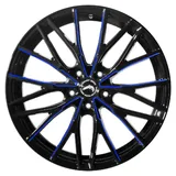 Barracuda Project 3.0 black gloss flashblue 8.5x18 ET42 5x120 72,6,