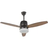 Beliani Deckenventilator mit Licht MLAVA