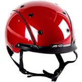 Casco Reithelm Champ-3 red metallic Shiny S (52-56cm)