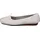 CLARKS Damen, Freckle Ice Ballerinas, White White Leather, 41 EU / 7 UK