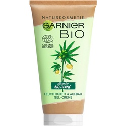 GARNIER Feuchtigkeitscreme Bio-Hanf Feuchtigkeit & Aufbau Gel-Creme, Naturkosmetik weiß