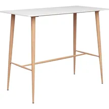 vidaXL Bartisch 120 x 60 x 105 cm Weiß
