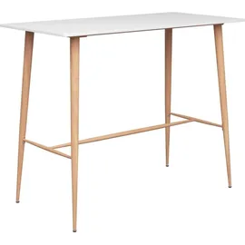 vidaXL Bartisch 120 x 60 x 105 cm Weiß