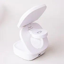 MaxLife 3-in-1 drahtloses Ladegerät 15W weiß
