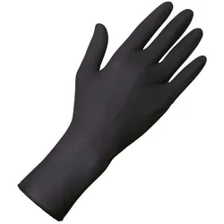 Unigloves 1000 Latexhandschuhe Select Black 300 - Gr. S - schwarz - Einmalhandschuhe