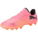 FG/AG Jr. sunset glow/puma black/sun stream 28