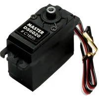 master modellbau Standard-Servo DS6020 MG Digital-Servo Getriebe-Material: Titanium Stecksystem: Uni (Graupner / JR / Futaba)