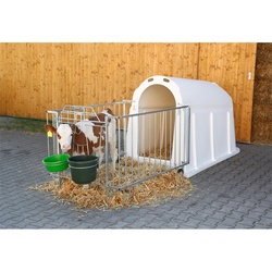 KERBL CalfHouse PE UV+, Kälberiglu mit leichter Umzäunung