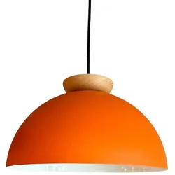 Bamyum Yimpi Hängend Lampenschirm Vintage Industrial Orange Hängelampe