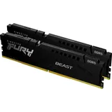 Kingston FURY Beast schwarz DIMM Kit 16GB, DDR5-6000, CL36-38-38, on-die ECC (KF560C36BBEK2-16)