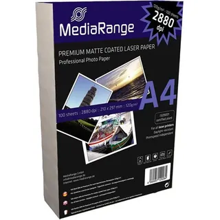 MediaRange Fotopapier matt, 120 g/m2, 100 Blatt