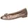 CAPRICE Ballerina in TAUPE METALLIC | Gr.: 38