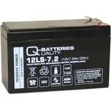 Lakuda Q-Batteries 12LS-7.2 F1 12V 7,2Ah Blei-Vlies-Akku AGM VRLA mit VdS