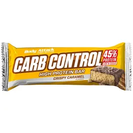 Body Attack Carb Control Crispy Caramel Riegel 15 x 100 g 