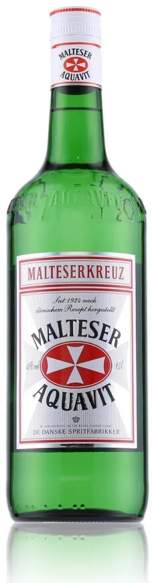 Malteserkreuz Malteser Aquavit 40% Vol. 1l