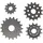 JT Sprockets Kettenrad JT JTF1902,16 Stahl-Kettenrad 16Z Schwarz