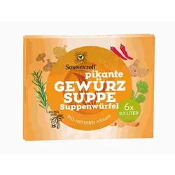 Gewürz Suppenwürfel pikant bio 60 g