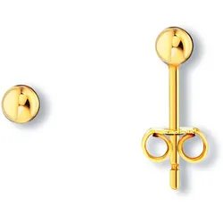 Paar Ohrhänger ONE ELEMENT "Kugel Ohrringe Ohrstecker aus 333 Gelbgold", gold, Ohrringe, Damen, Damen, Gelbgold 333, Damen Gold Schmuck Kugel