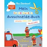 Bassermann Mein kunterbuntes Ausschneidebuch - Feuerwehr. Schneiden, kleben, malen ab 3 Jahren