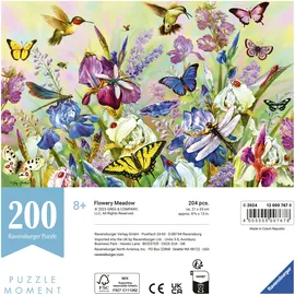 Ravensburger Erwachsenenpuzzle 200 Teile - Blumenwiese