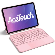 Inateck Tastatur für iPad 10/11 Gen A16, iPad Air 11" M3/M2, Rosa