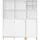 MÖBELPARTNER Serie 500 Büroschrank 151 x 41 x 168,7 cm weiß