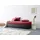 MAINTAL Polsterliege Diana 83 x 203 cm rot/schwarz