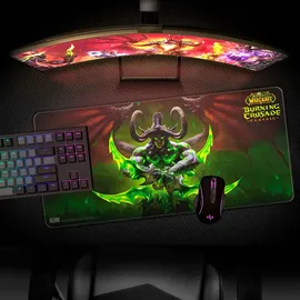 Blizzard World of Warcraft XL Gaming Mauspad Mehrfarbig