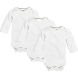 PLAYSHOES Langarm-Body BASIC 3er-Pack in weiß