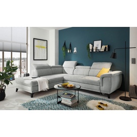 ED EXCITING DESIGN Ecksofa »Albany«, 2 St.), grau