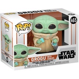 Funko Pop! Star Wars: The Mandalorian - Grogu (The Child, Baby Yoda) mit Cookie - Vinyl-Sammelfigur - Geschenkidee - Offizielle Handelswaren - Spielzeug Für Kinder und Erwachsene - TV Fans