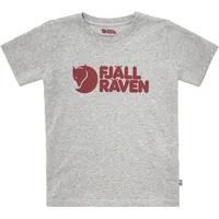 Fjällräven Kinder Logo T-Shirt (Größe 152, grau)
