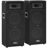 vidaXL Professionelle HiFi-/Bühnen-Lautsprecher Passiv 2 Stk. 1000 W