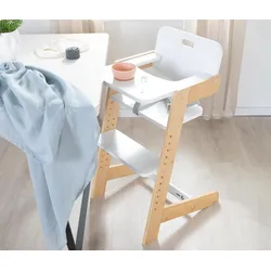 roba Babyhochstuhl - 45x50x86cm - weiß - Holz / Holz