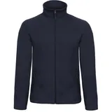 B & C Micro Fleece Full Zip Navy L