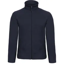 B & C Micro Fleece Full Zip Navy L