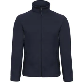 B & C Micro Fleece Full Zip Navy L