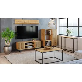 raumhirsch furniture Lowboard 40x49x135 cm Eiche Holz