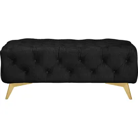 Home Affaire Polsterhocker Glynis Polyester 120 x 45 x 80 cm Grau