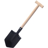 Garronda Spaten Garten nützliches Garten Zubehör für Pflanzen und Gartenarbeit Länge: 62 cm GD-0001 (Schaufel aus Metall mit Holzstiel)
