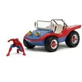 Jada Spider-Man Buggy 1:24 mit Figur - Multicolor