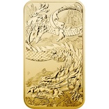 Perth Mint 1 Unze Gold Münzbarren Rectangular Dragon 2023