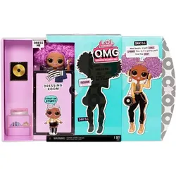 MGA 574217E7C L.O.L. Surprise OMG 3.8 Doll- 24K DJ